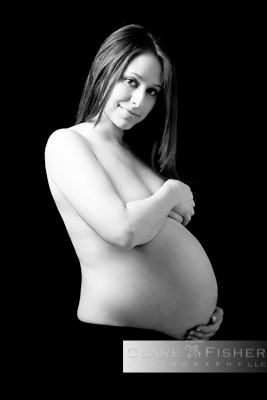 Portrait of a pregnant woman